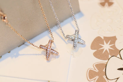 [OrnoraJewelry]JEUX DE DIAMOND NECKLACE