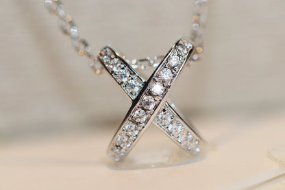 [OrnoraJewelry]JEUX DE DIAMOND NECKLACE