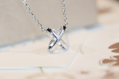 [OrnoraJewelry]JEUX DE DIAMOND NECKLACE