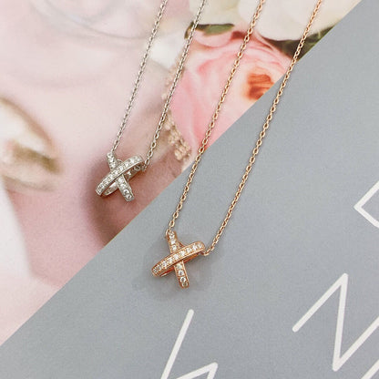 [OrnoraJewelry]JEUX DE DIAMOND NECKLACE