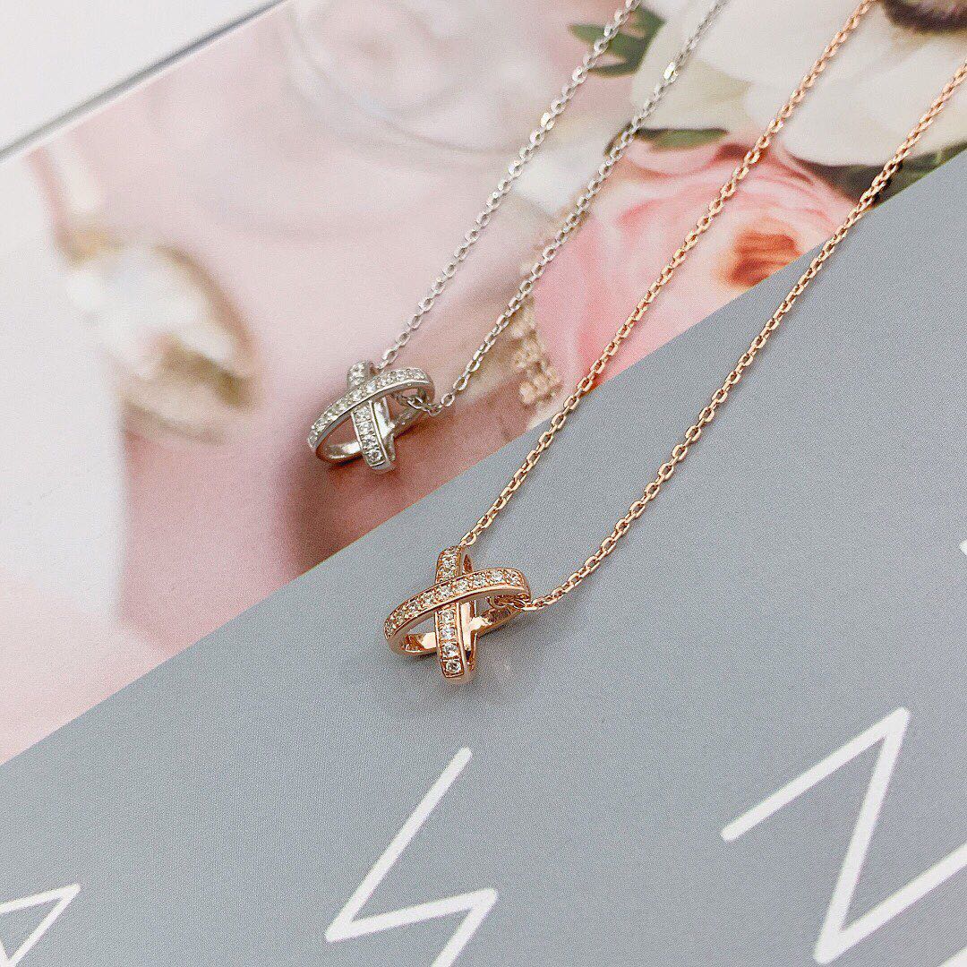 [OrnoraJewelry]JEUX DE DIAMOND NECKLACE