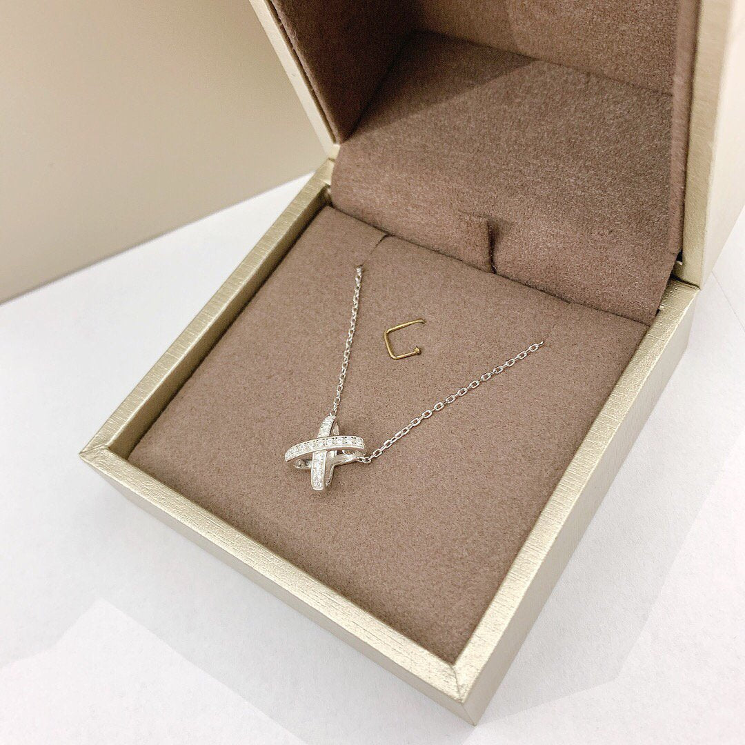 [OrnoraJewelry]JEUX DE DIAMOND NECKLACE