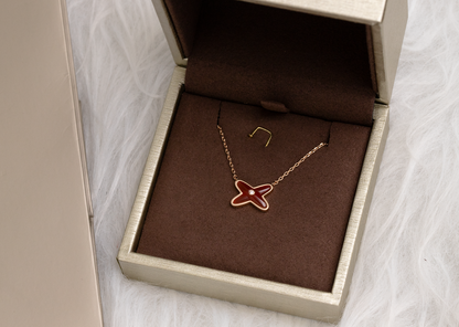 [OrnoraJewelry]JEUX DE NECKLACE 1 DIAMOND