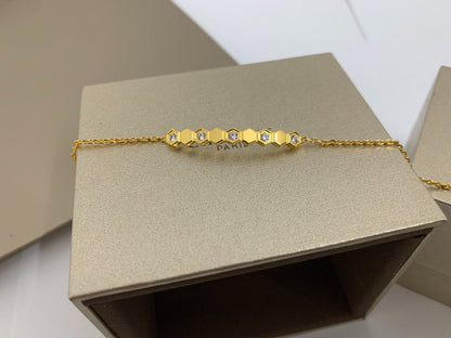 [OrnoraJewelry]BEE LOVE BRACELET DIAMOND