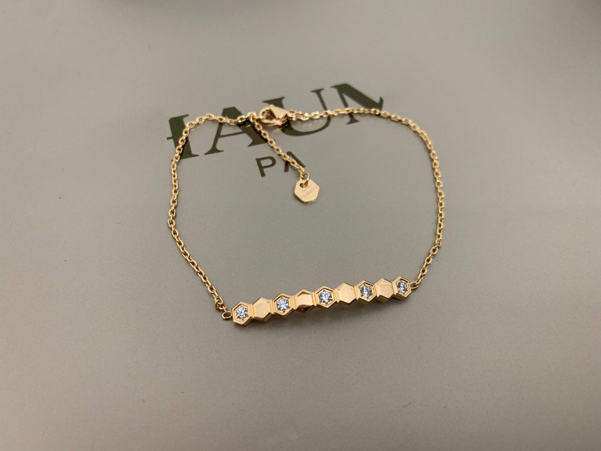 [OrnoraJewelry]BEE LOVE BRACELET DIAMOND
