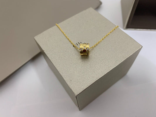 [OrnoraJewelry]BEE LOVE DIAMOND NECKLACE