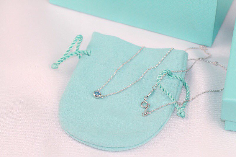 [Ornora Jewelry]ELSA PERETTI SERIES SINGLE DIAMOND SIMPLE NECKLACE