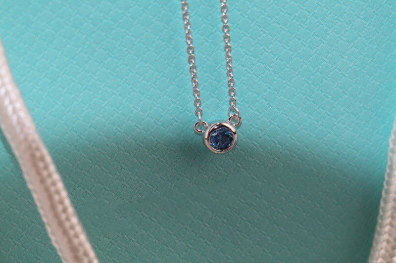 [Ornora Jewelry]ELSA PERETTI SERIES SINGLE DIAMOND SIMPLE NECKLACE