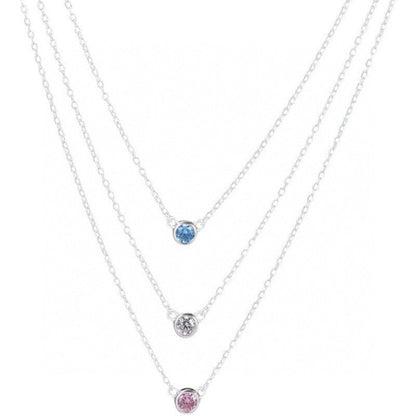 [Ornora Jewelry]ELSA PERETTI SERIES SINGLE DIAMOND SIMPLE NECKLACE