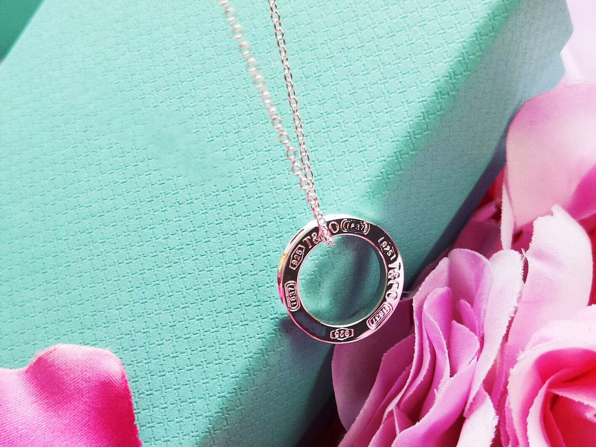 [Ornora Jewelry]SINGLE RING NECKLACE CHAIN LENGTH