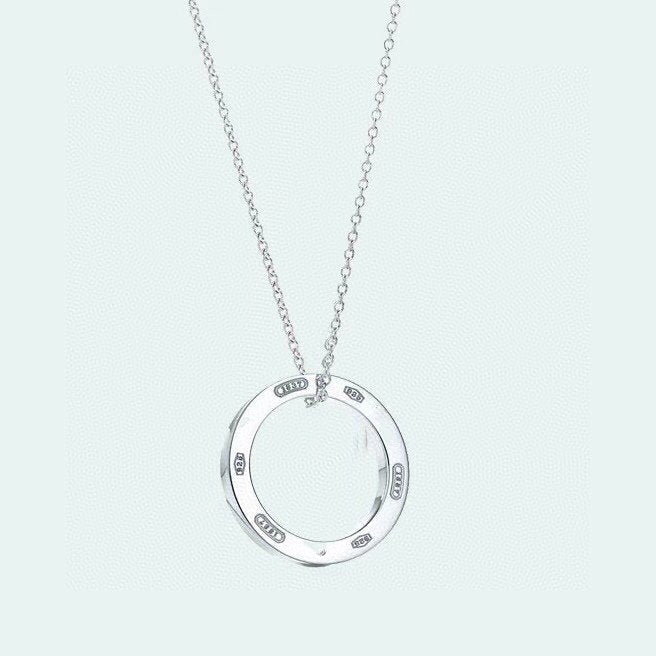 [Ornora Jewelry]SINGLE RING NECKLACE CHAIN LENGTH