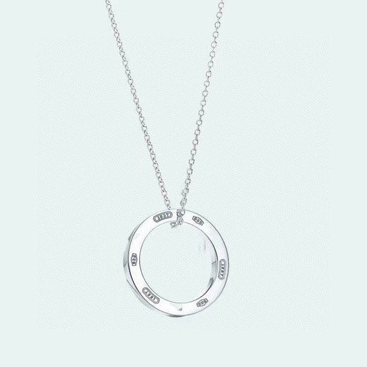[Ornora Jewelry]SINGLE RING NECKLACE CHAIN LENGTH