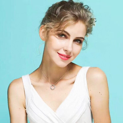 [Ornora Jewelry]SINGLE RING NECKLACE CHAIN LENGTH