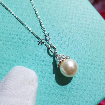 [Ornora Jewelry]PEARL PENDANT GATSBY ZIEGFELD PEARL SILVER NECKLACE