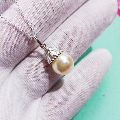 [Ornora Jewelry]PEARL PENDANT GATSBY ZIEGFELD PEARL SILVER NECKLACE