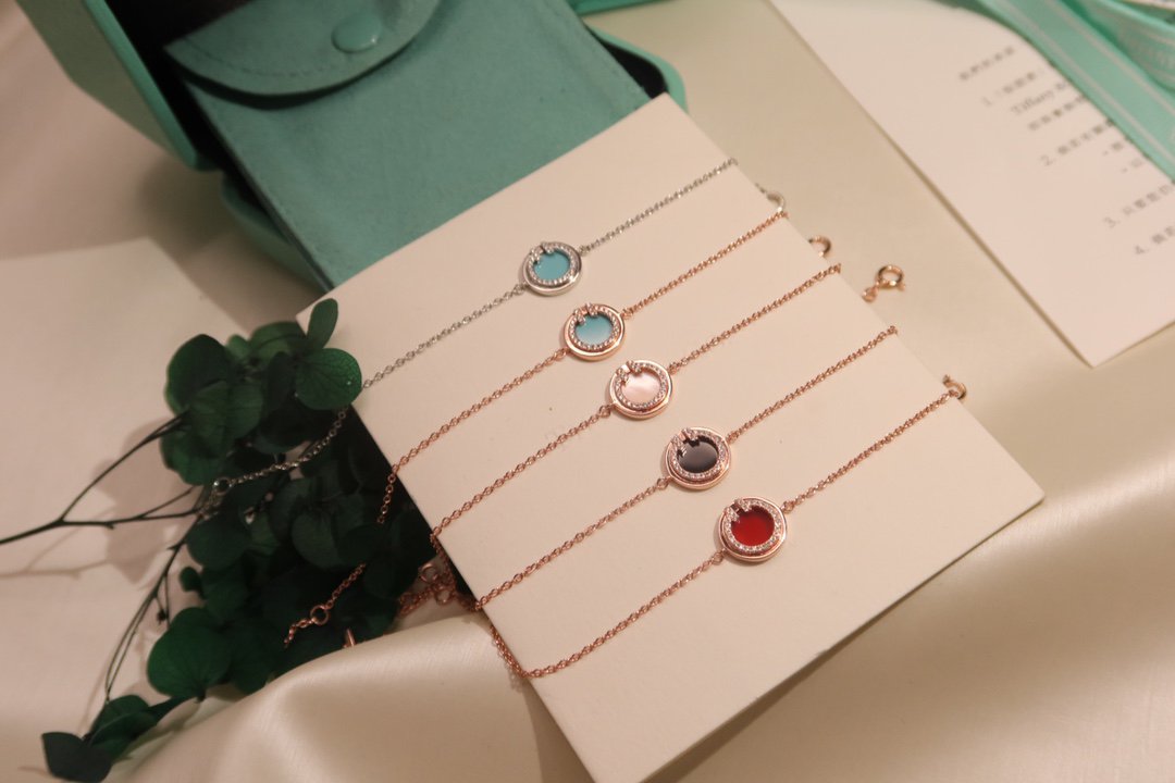 [Ornora Jewelry]DIAMOND CIRCLE PINK GOLD BRACELET