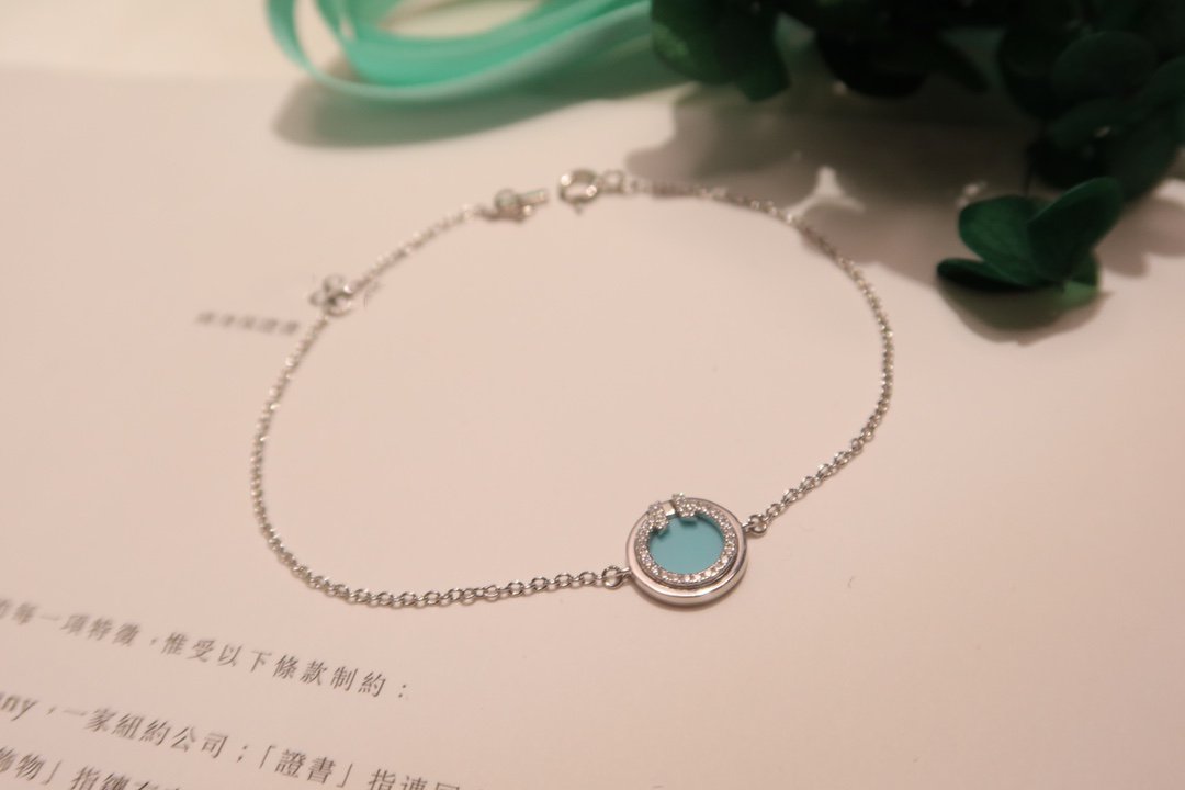 [Ornora Jewelry]DIAMOND CIRCLE PINK GOLD BRACELET