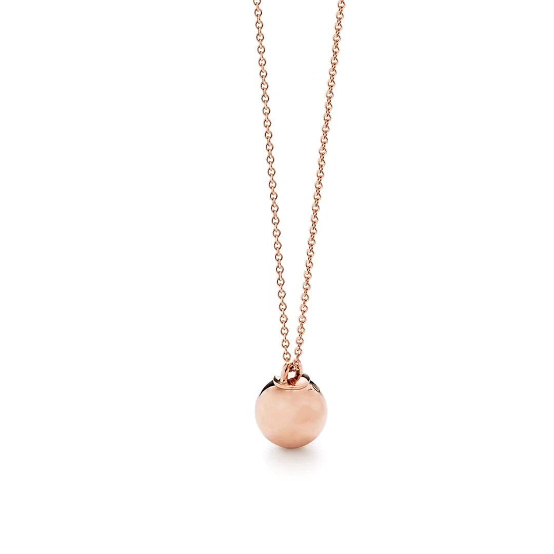 [Ornora Jewelry]HARDWEAR PENDENTIF BALL ROSE NECKLACE