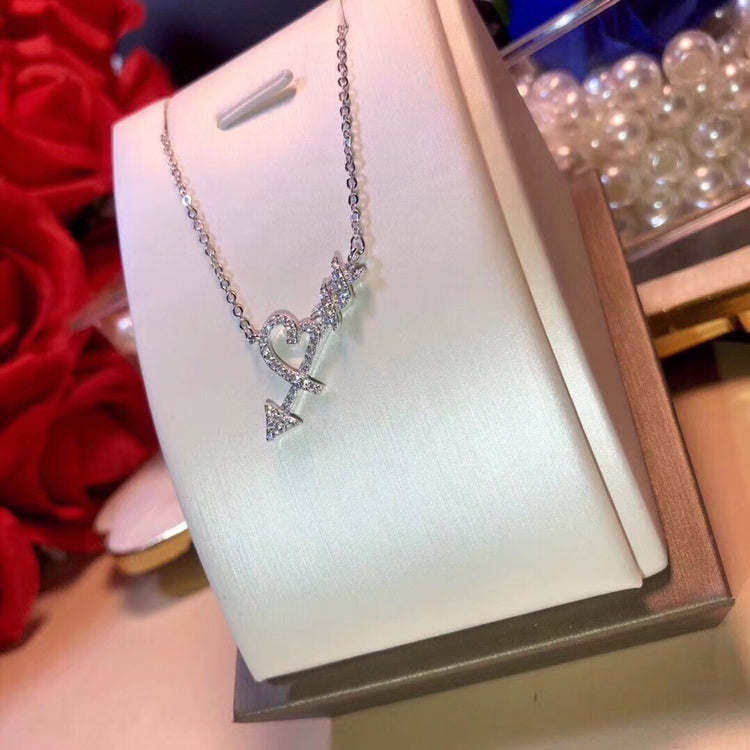 [Ornora Jewelry]COLGANTE HEART & ARROW NECKLACE