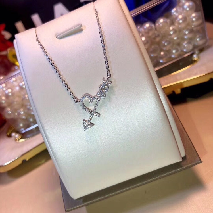 [Ornora Jewelry]COLGANTE HEART & ARROW NECKLACE