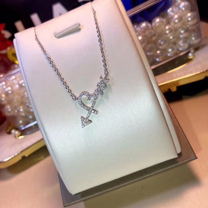[Ornora Jewelry]COLGANTE HEART & ARROW NECKLACE