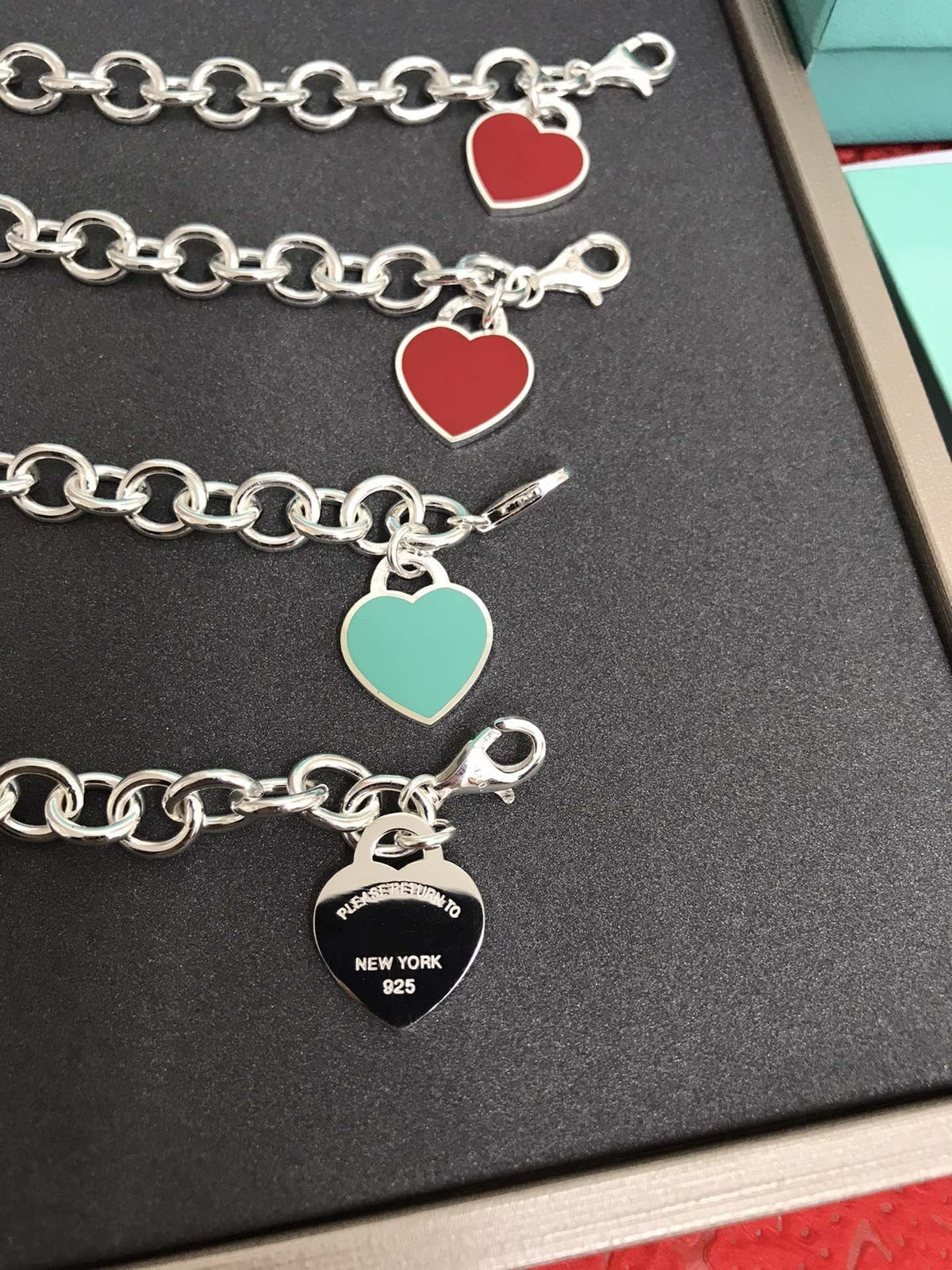 [Ornora Jewelry]HEART TAG BRACELET SILVER MEDIUM