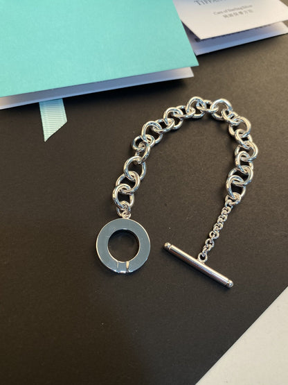 [Ornora Jewelry]TOGGLE TAG BRACELET SILVER