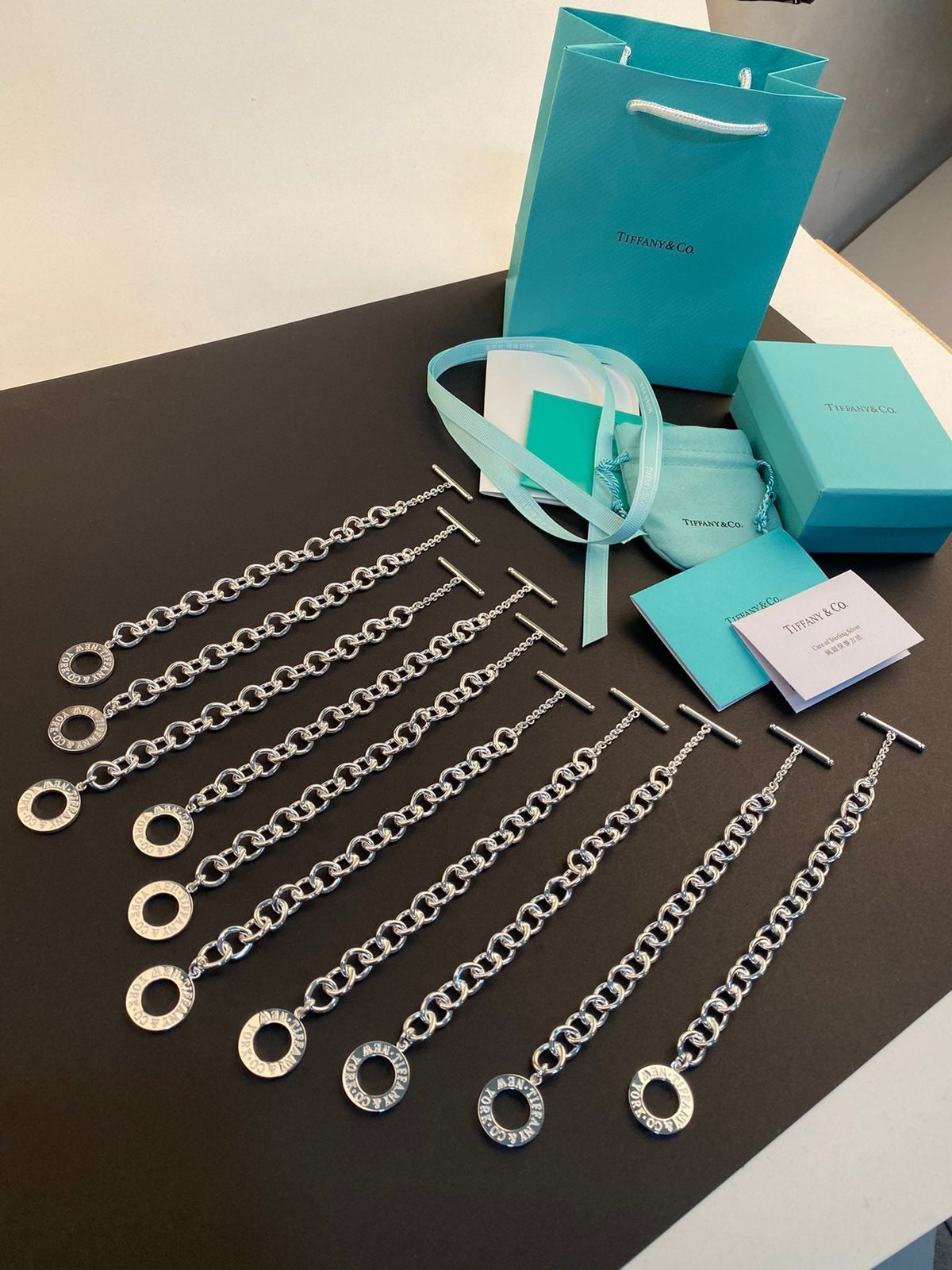 [Ornora Jewelry]TOGGLE TAG BRACELET SILVER