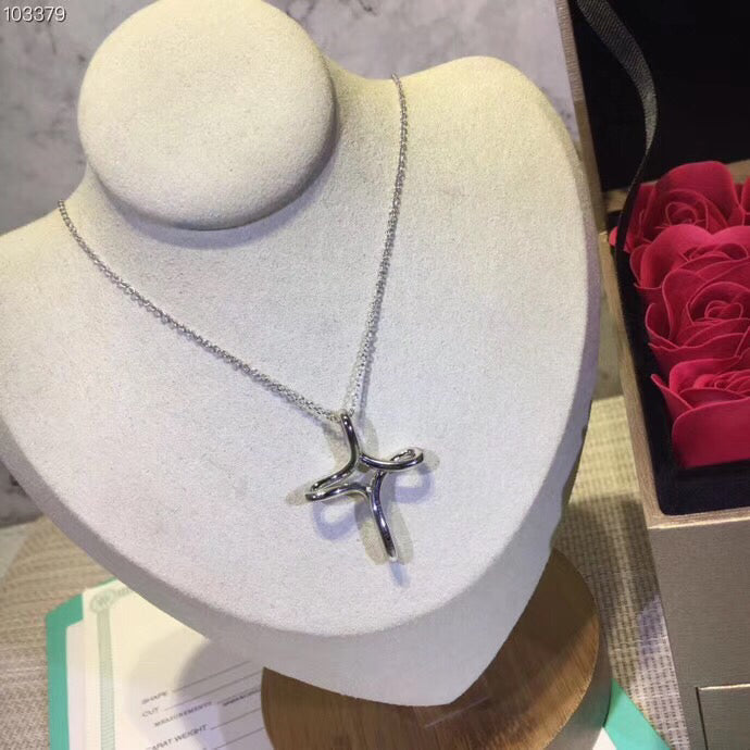 [Ornora Jewelry]CROSS NECKLACE STERLING SILVER MATERIAL