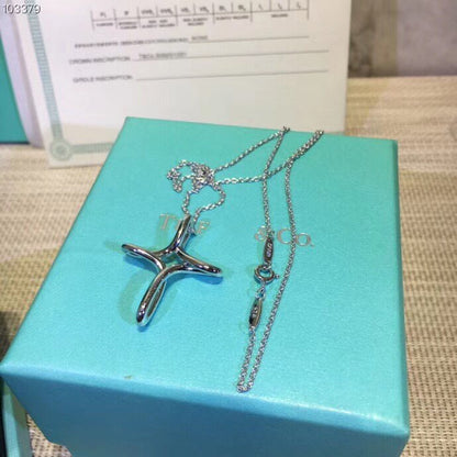 [Ornora Jewelry]CROSS NECKLACE STERLING SILVER MATERIAL