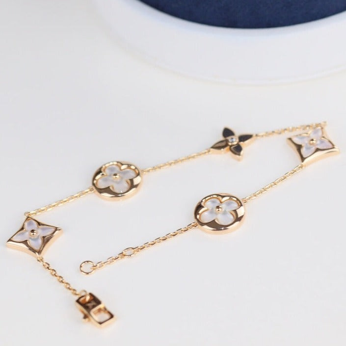 [OrnoraJewelry]LEAF CLOVER BRACELET