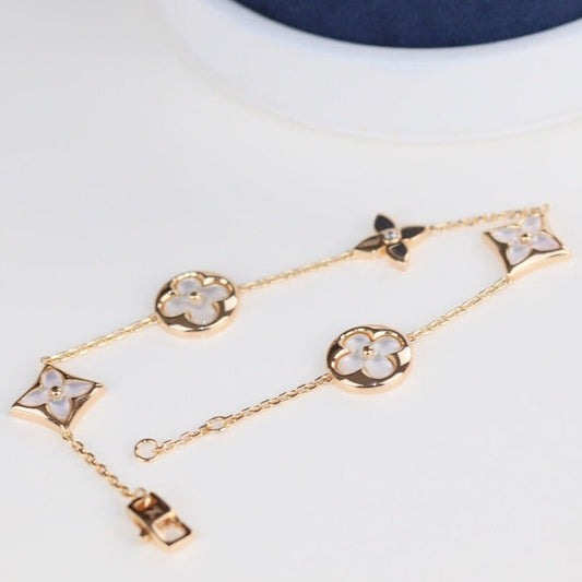 [OrnoraJewelry]LEAF CLOVER BRACELET
