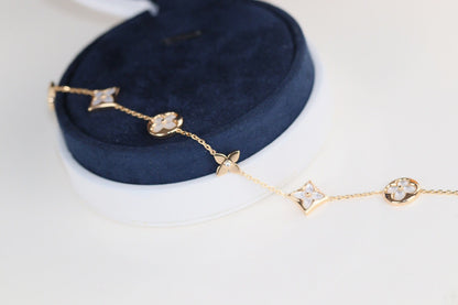 [OrnoraJewelry]LEAF CLOVER BRACELET