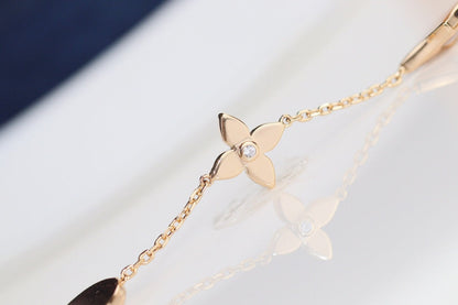 [OrnoraJewelry]LEAF CLOVER BRACELET