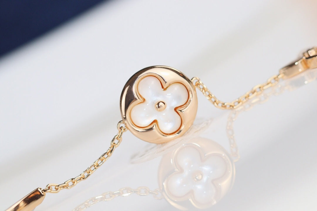 [OrnoraJewelry]LEAF CLOVER BRACELET