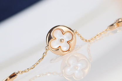 [OrnoraJewelry]LEAF CLOVER BRACELET