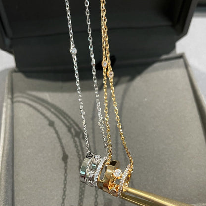 [OrnoraJewelry]CHAIN MOVE ROMANE PEDAND NECKLACE