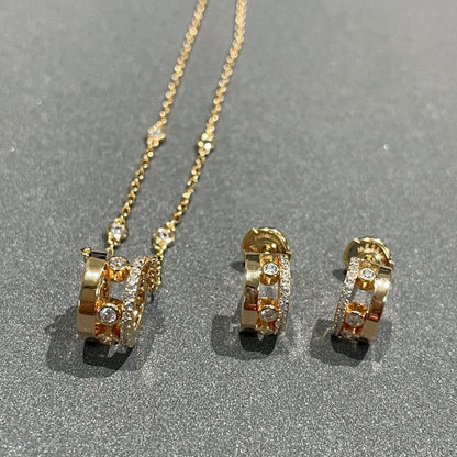 [OrnoraJewelry]CHAIN MOVE ROMANE PEDAND NECKLACE