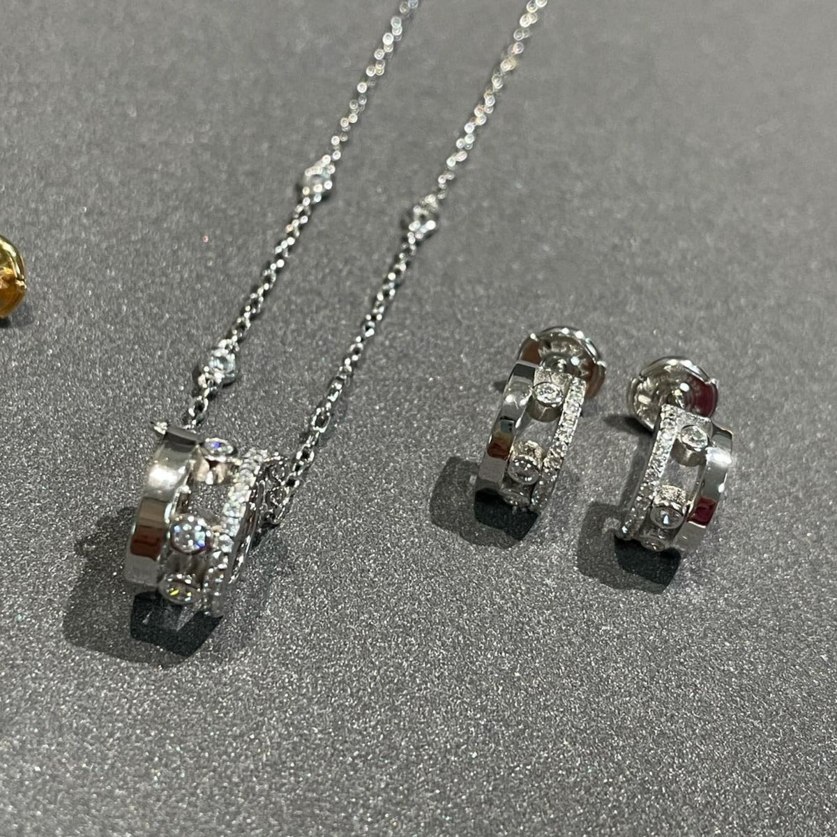 [OrnoraJewelry]CHAIN MOVE ROMANE PEDAND NECKLACE