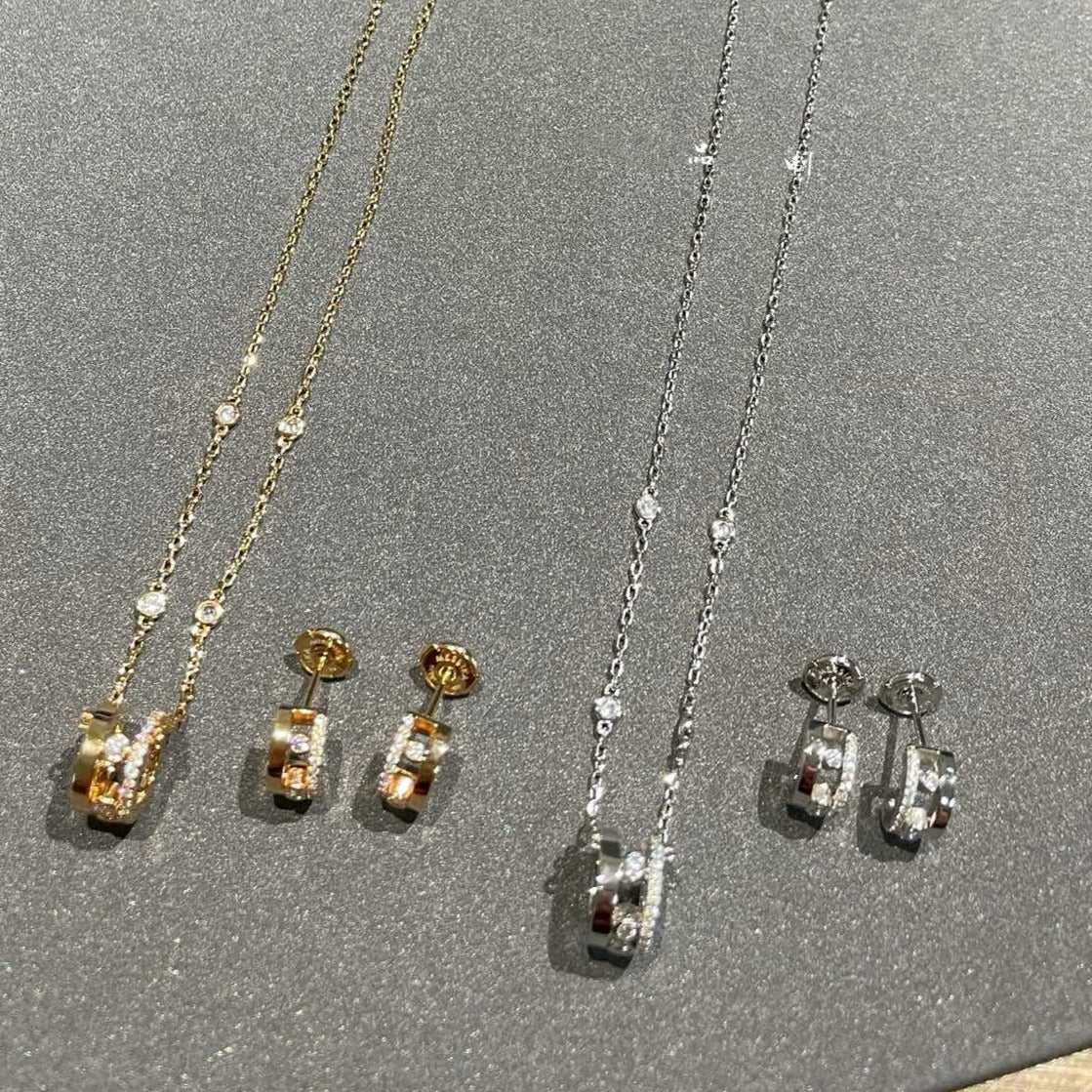 [OrnoraJewelry]CHAIN MOVE ROMANE PEDAND NECKLACE