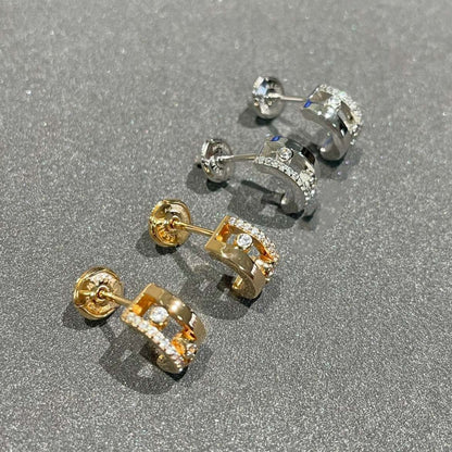 [OrnoraJewelry]MOVE ROMANE EARRINGS DIAMOND