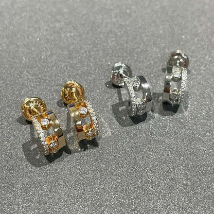 [OrnoraJewelry]MOVE ROMANE EARRINGS DIAMOND