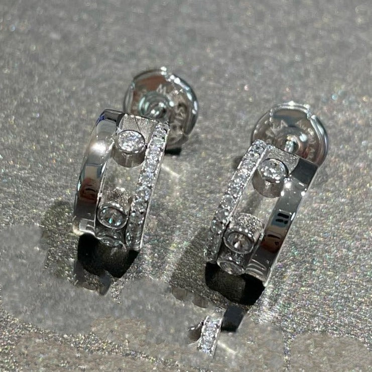 [OrnoraJewelry]MOVE ROMANE EARRINGS DIAMOND