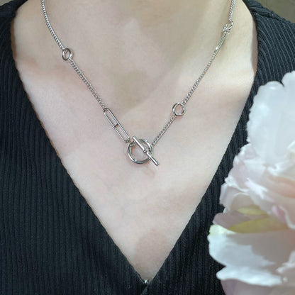 [OrnoraJewelry]HM STERLING CHAINE D'ANCRE HEART