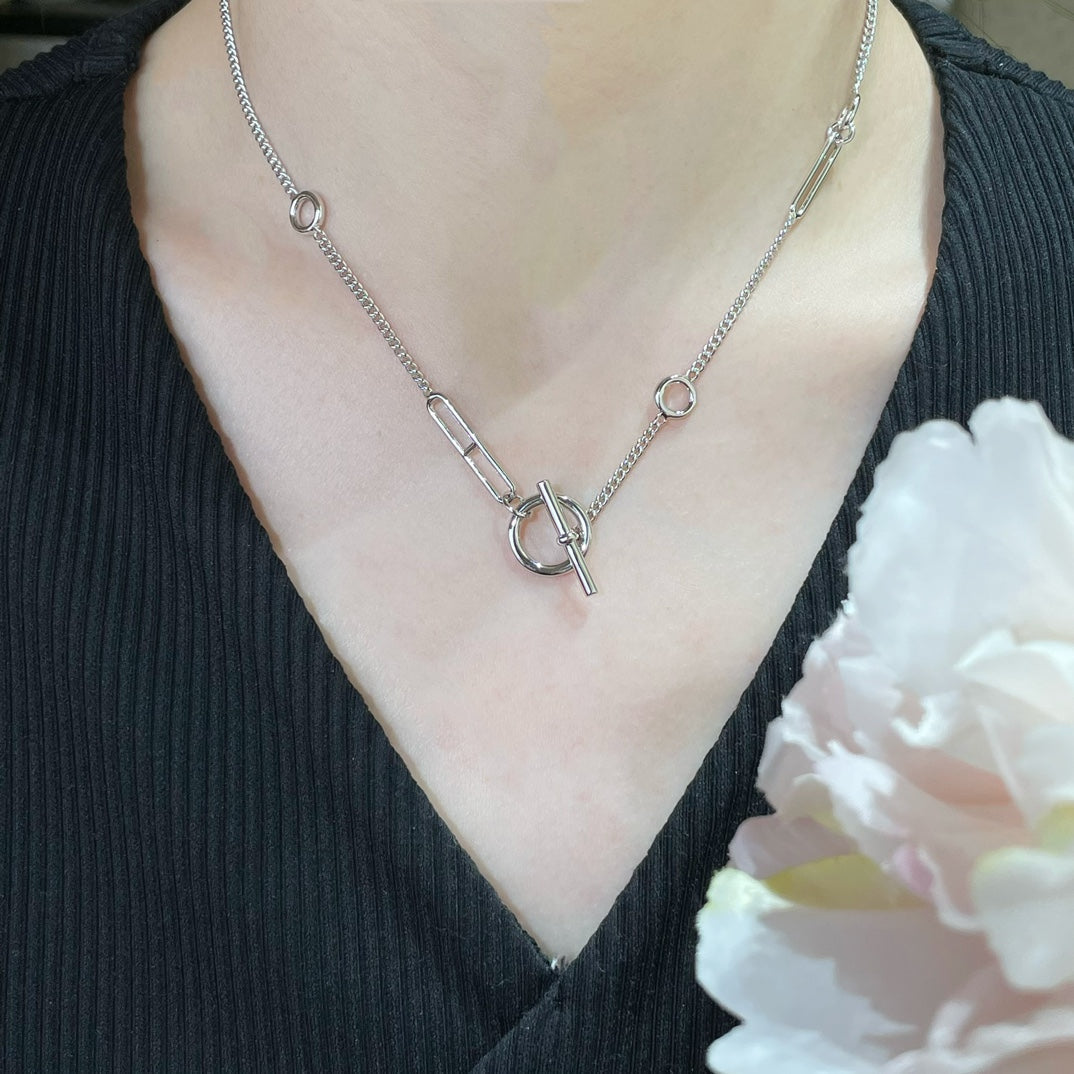 [OrnoraJewelry]HM STERLING CHAINE D'ANCRE HEART