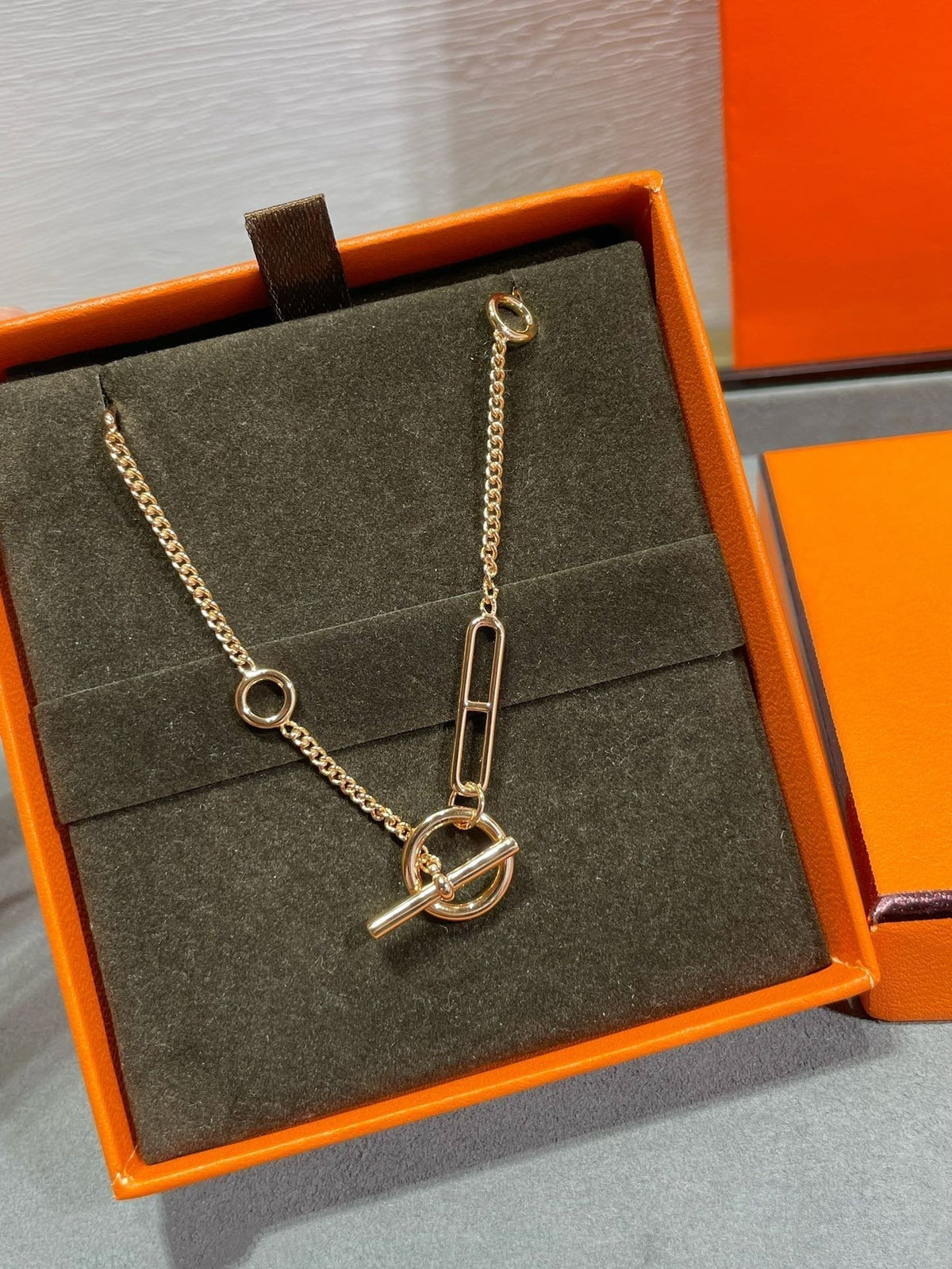 [OrnoraJewelry]HM STERLING CHAINE D'ANCRE HEART
