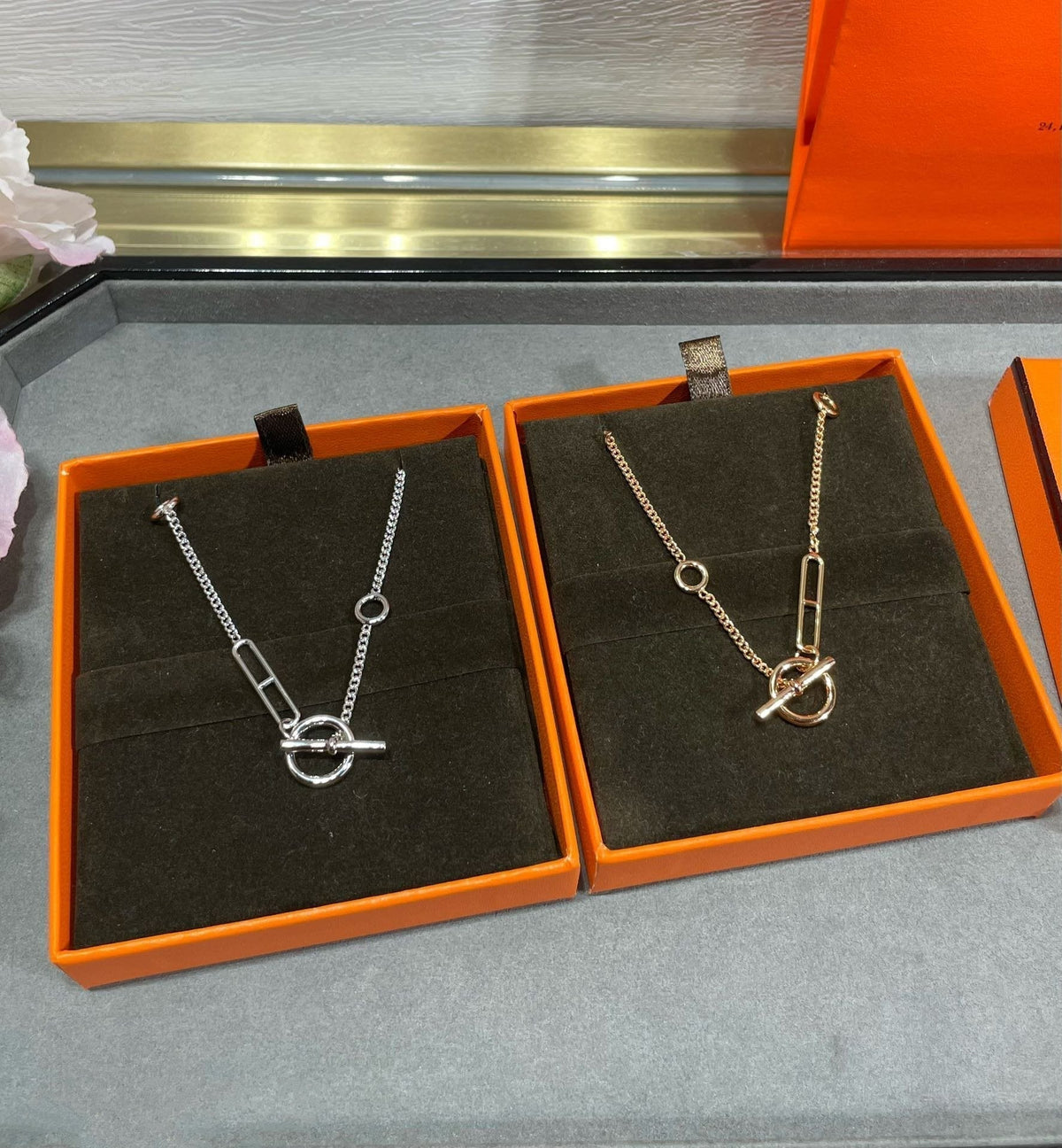 [OrnoraJewelry]HM STERLING CHAINE D'ANCRE HEART