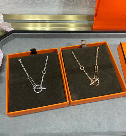 [OrnoraJewelry]HM STERLING CHAINE D'ANCRE HEART