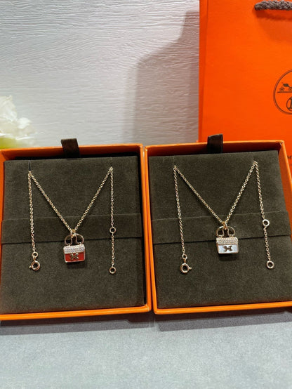 [OrnoraJewelry]H CIRCE MOISSANITE PENDANT NECKLACE GOLD