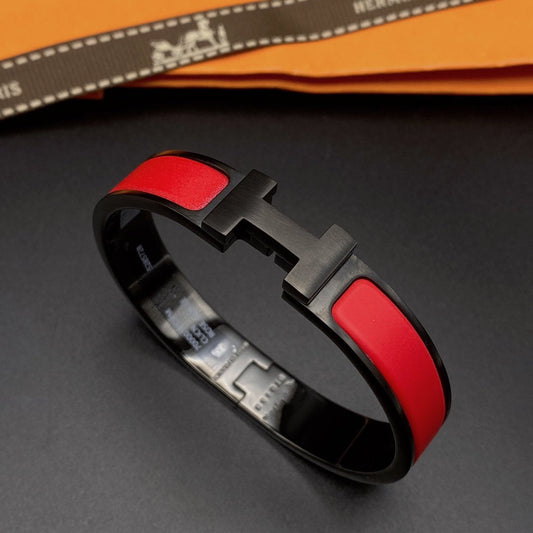 [OrnoraJewelry]CLIC HM SO BLACK RED BRACELET